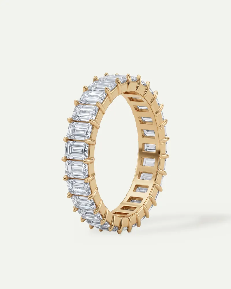 BRG6002, full eternity band shown in yellow gold