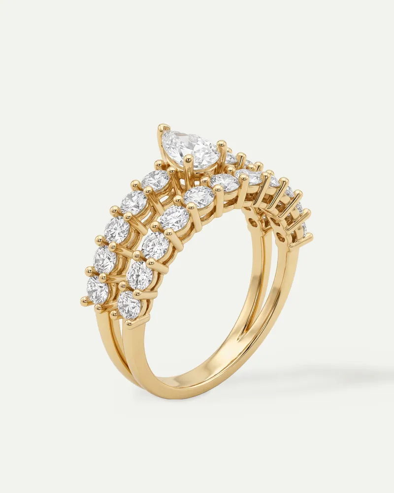 BRG6140, fashion band shown in yellow gold